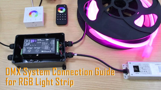 DMX System Connection Guide for RGB Light Strip