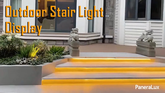 Stairs outdoor led strip lights