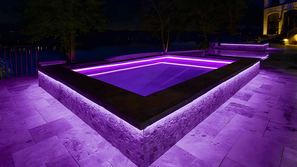 colored lights for pool