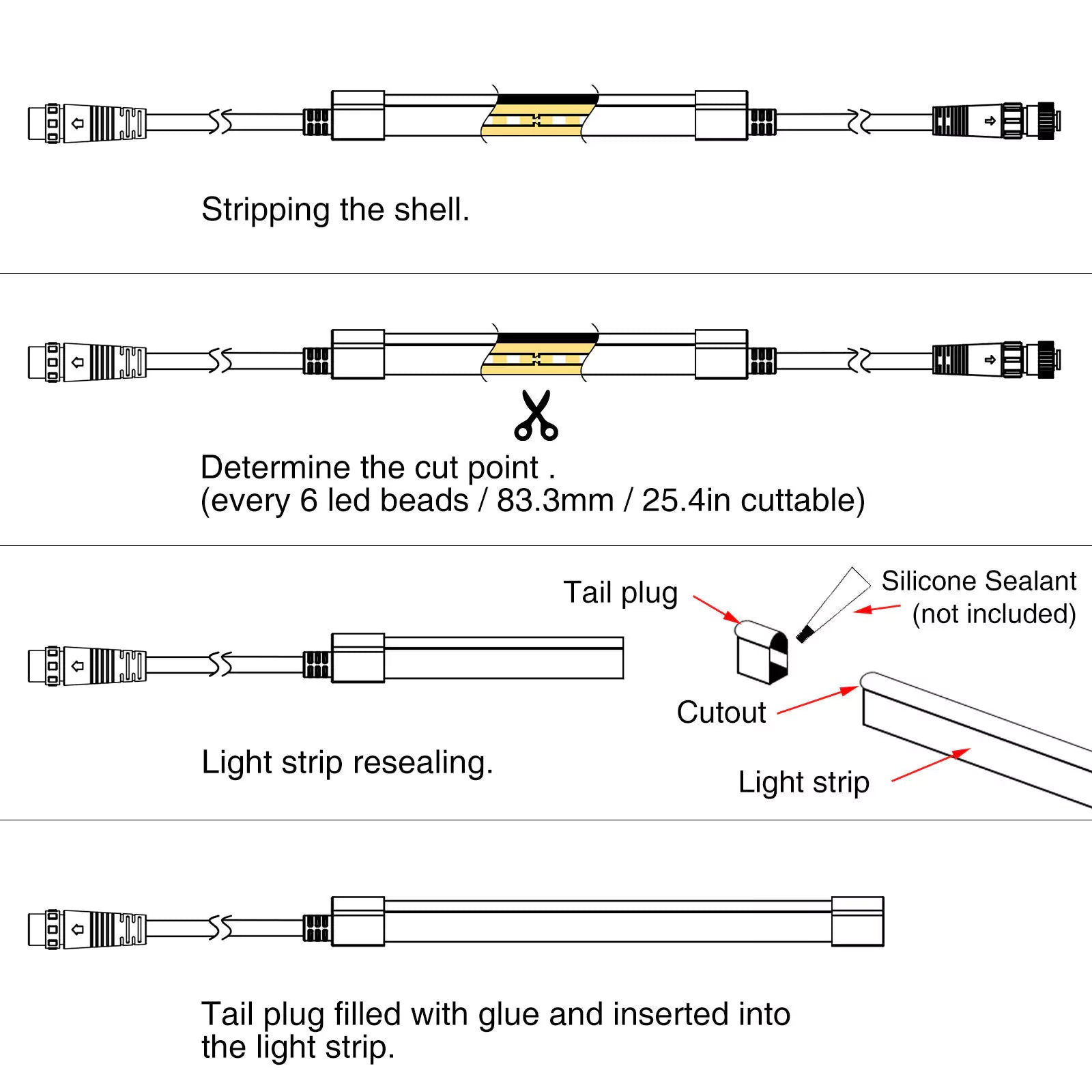 Cut and Seal Draft for Volt Landscape Lighting