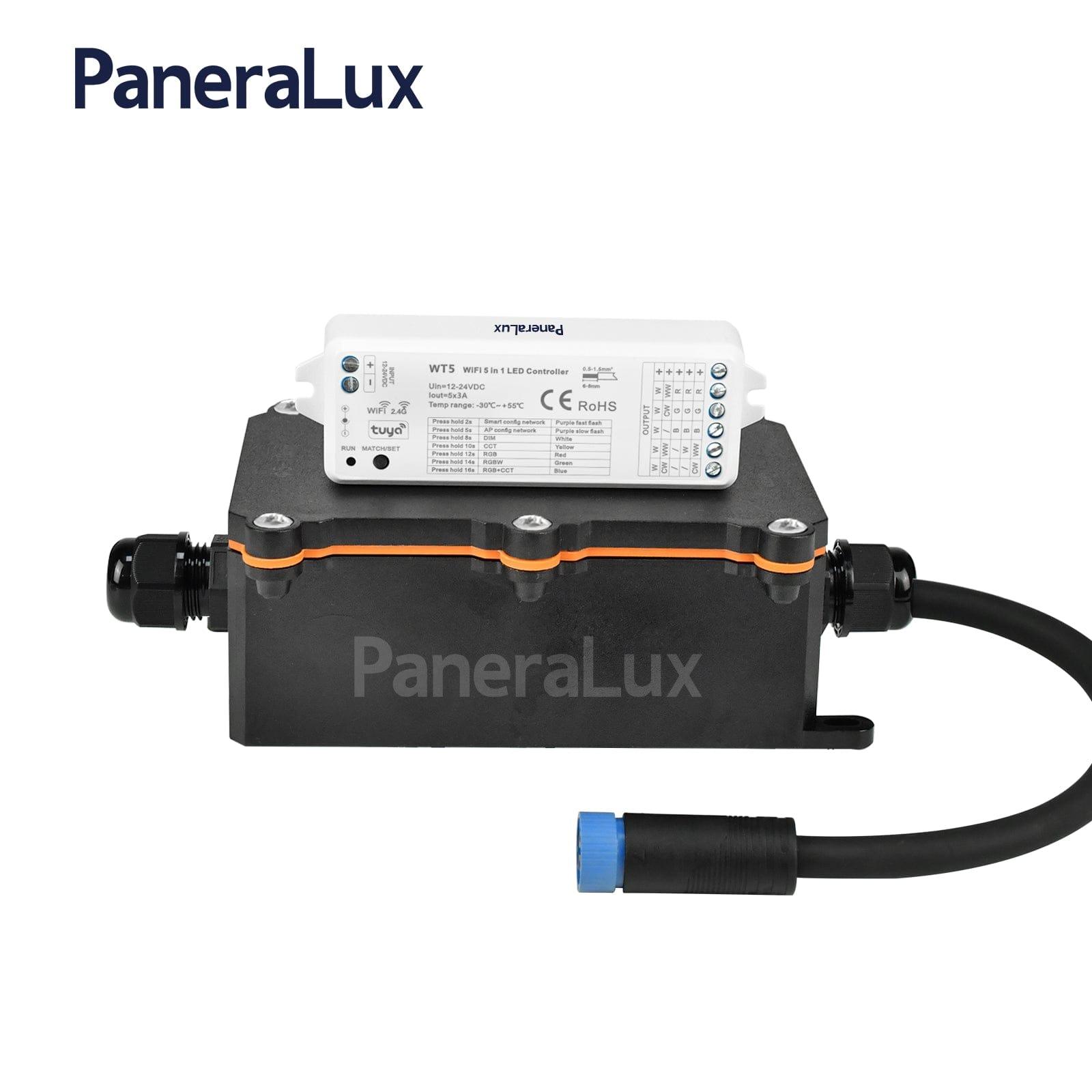 PaneraLux Controller Wifi+RF2.4G for Single Color Lights and Waterproof Box
