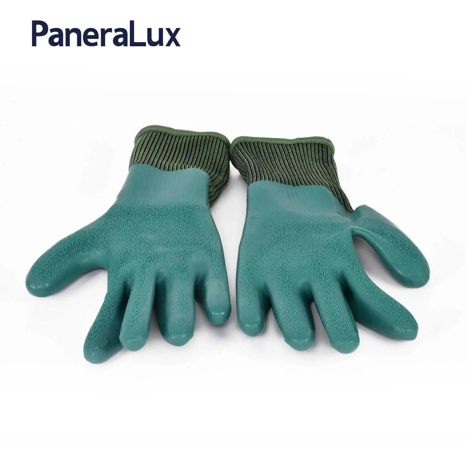 adhesive coated gloves of PaneraLux Wire Splicing Kit