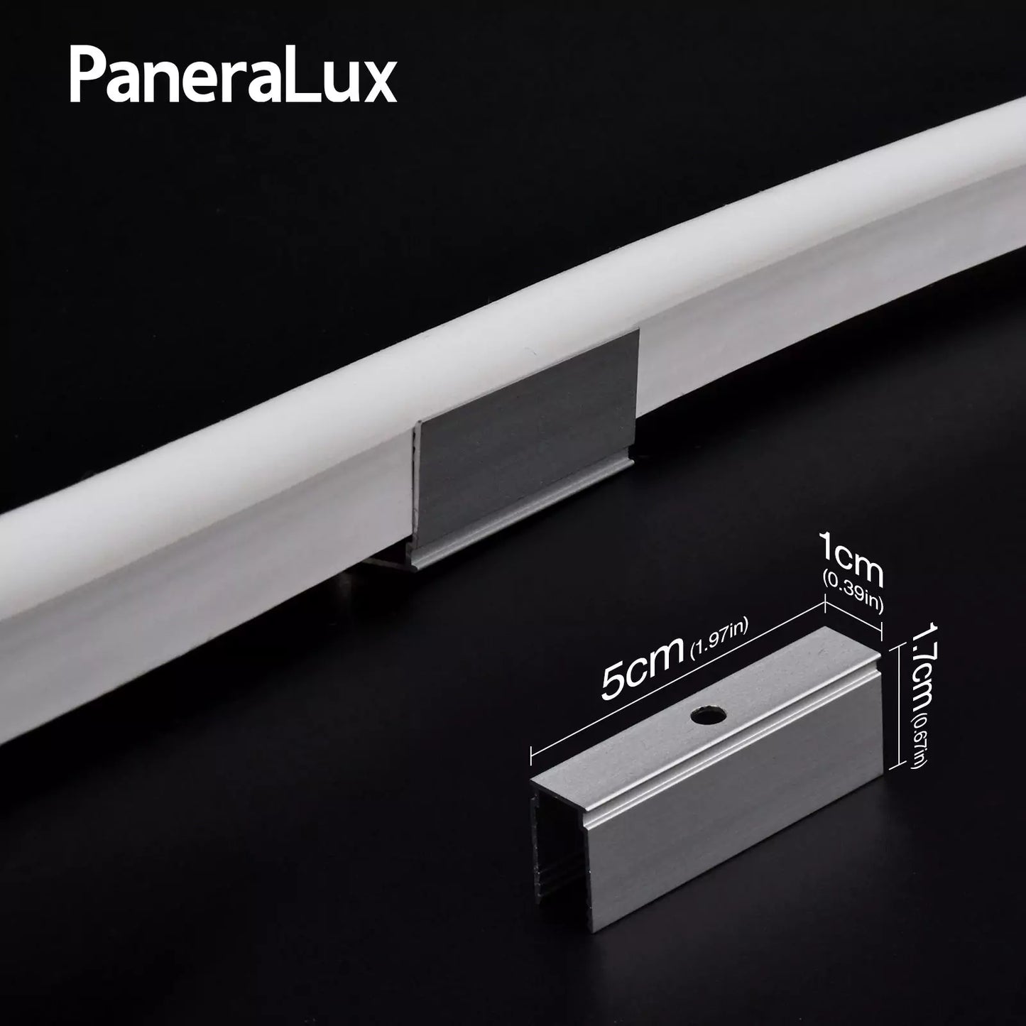 Specification of Aluminum Mounting Profile for Garden LED Strip
