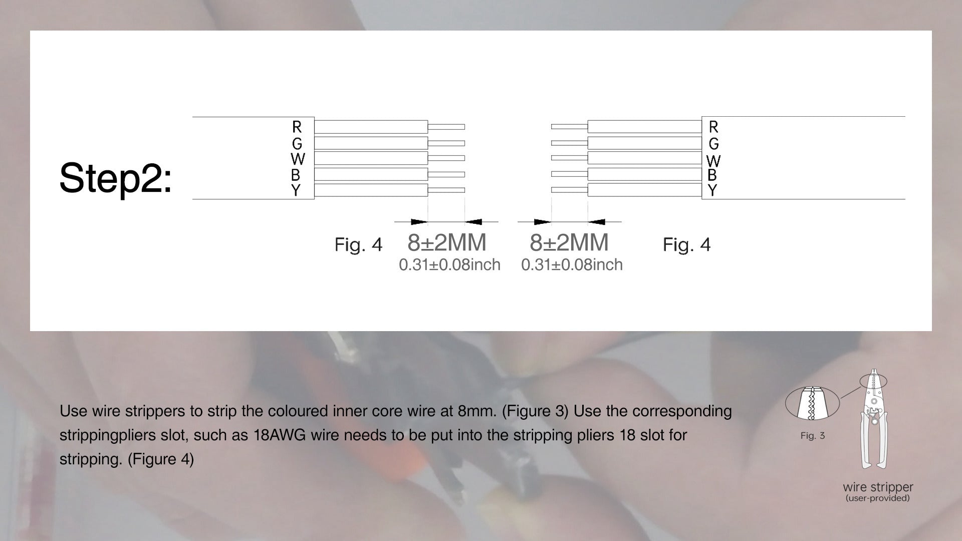 Step2 for Splicing Wire