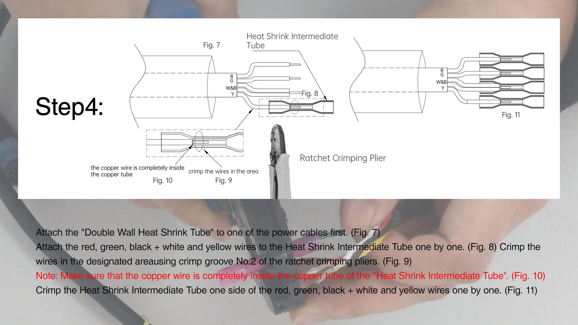 Step4 for Splicing Wire