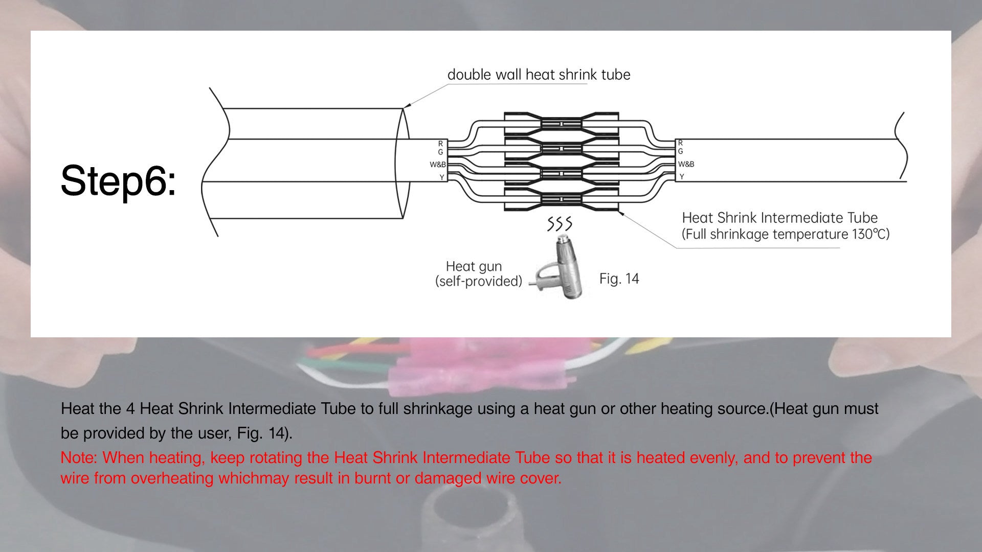 Step6 for Splicing Wire